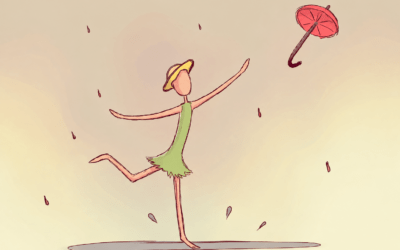 Dansen in de regen